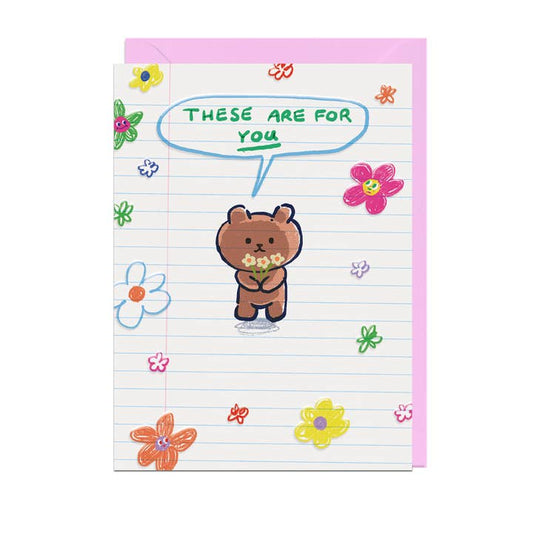 Kaart These Are For You