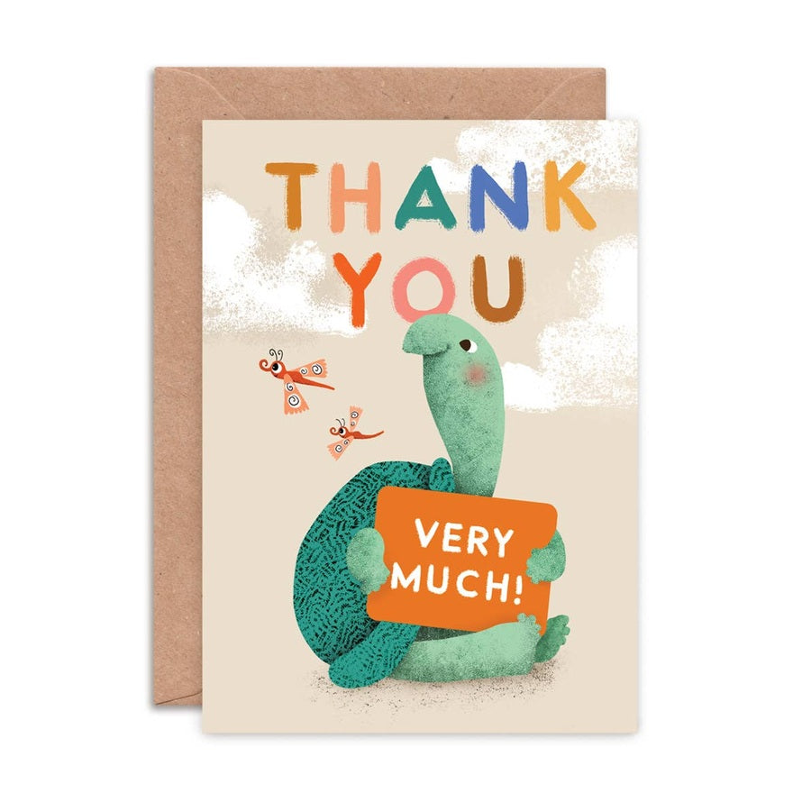 Kaart Thank You Very Much | Turtle