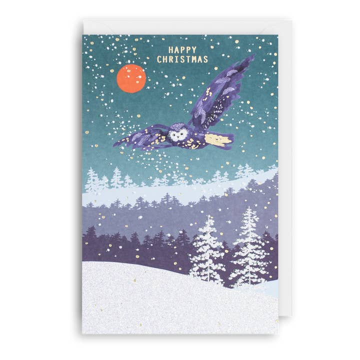 Kaart Owl Christmas