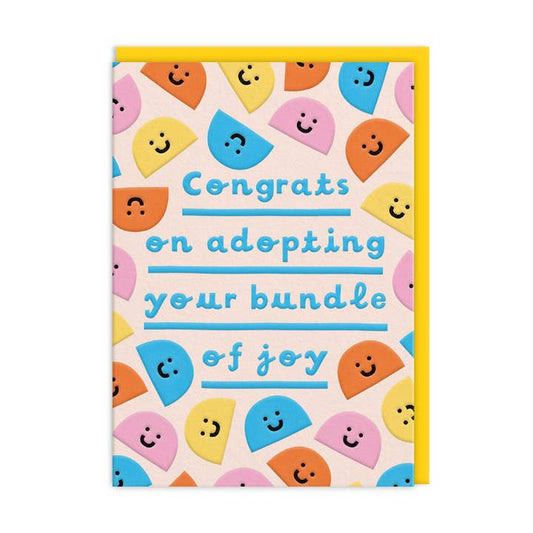 Kaart Congrats On Adopting Your Bundle Of Joy