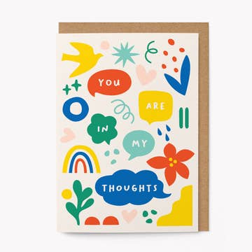 Kaart You Are In My Thoughts