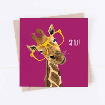 Kaart Smile! | Giraffe