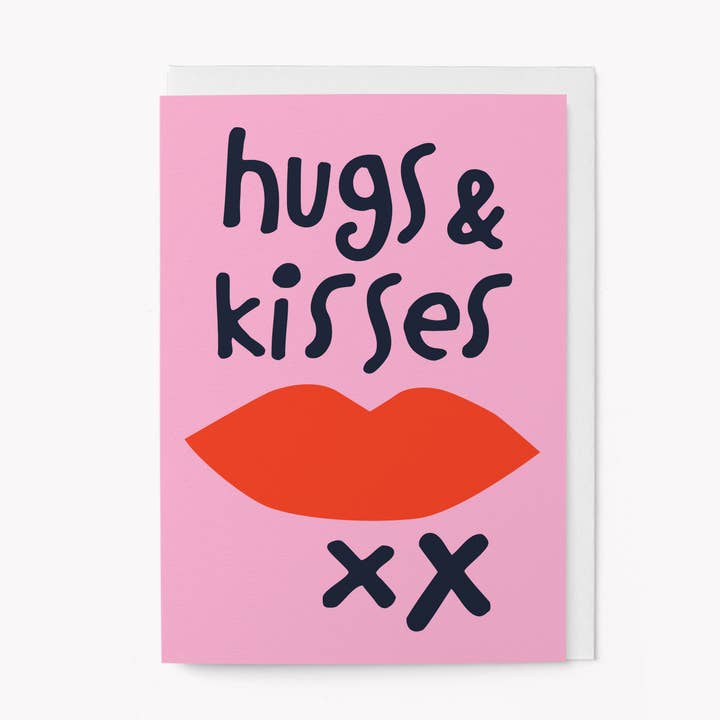 Kaart Hugs And Kisses