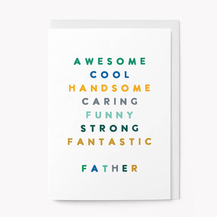 Kaart Fantastic Father