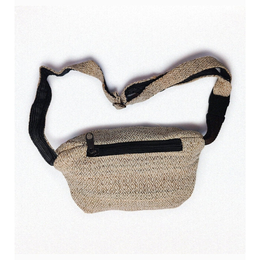 Alok Natural Fanny Pack | Organic Hemp and Cotton