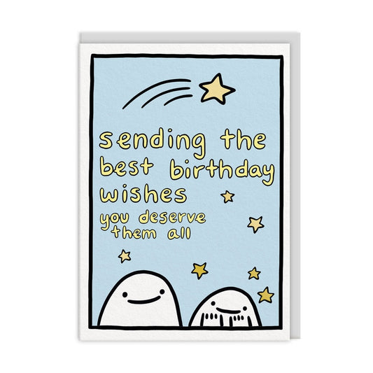 Kaart Birthday Wishes