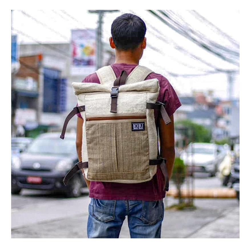 Basanta Naturel backpack | Organic Hemp