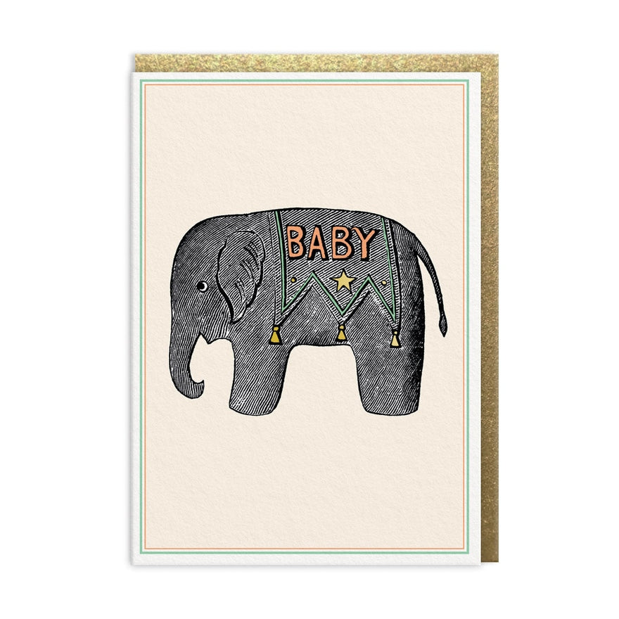 Kaart Baby Elephant