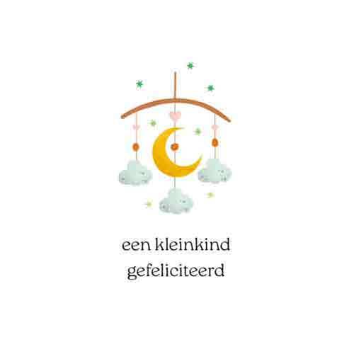 Kaart Een Kleinkind Gefeliciteerd