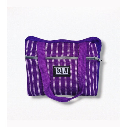 Ganga purple toiletry bag | Organic cotton