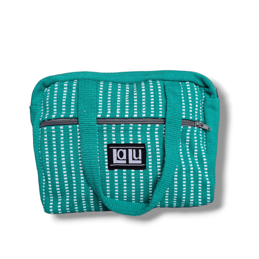 Ganga sea blue toiletry bag | Organic cotton