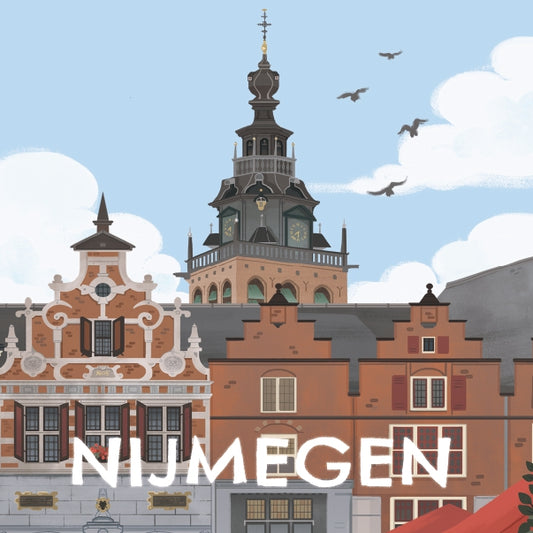 Tegeltje Grote Markt/Stevenstoren