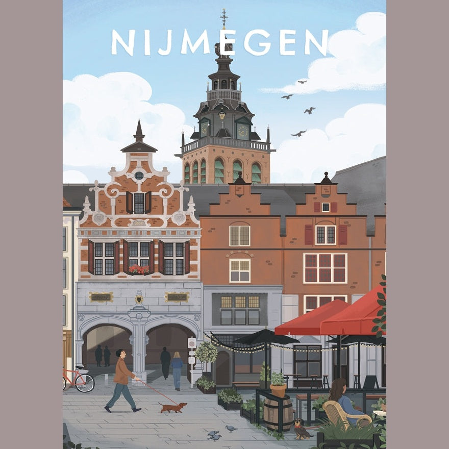 Ansichtkaart Nijmegen | Zonder Envelop