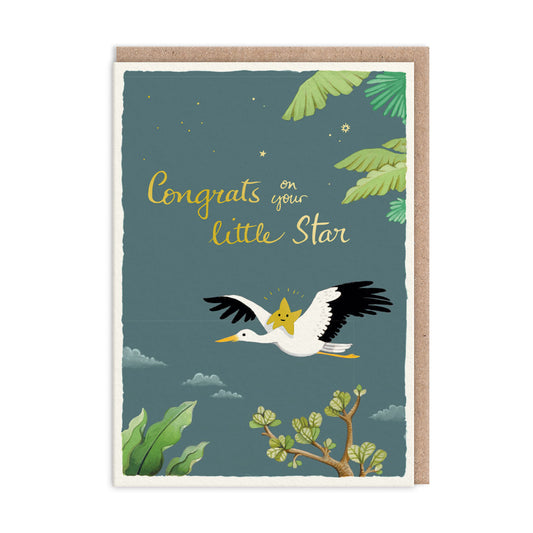 Kaart Congrats On Your Little Star