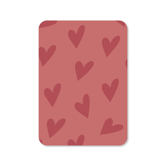 Kaart Hartjes Roze