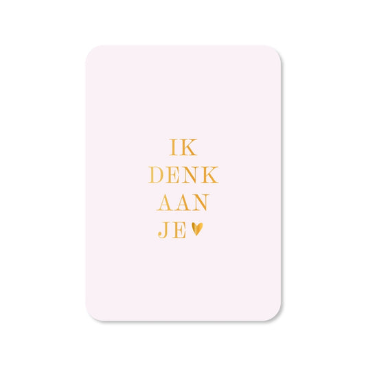 Kaart Ik Denk Aan Je