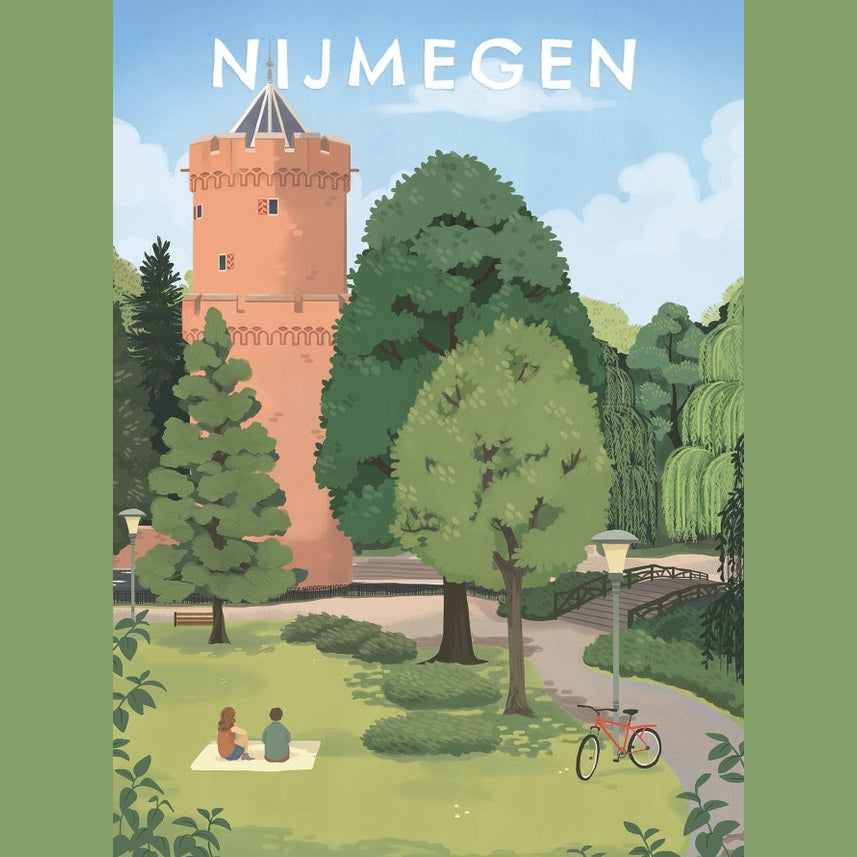 Ansichtkaart Nijmegen | Zonder Envelop