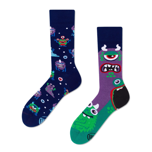 De nombreuses chaussettes de matins | Les monstres