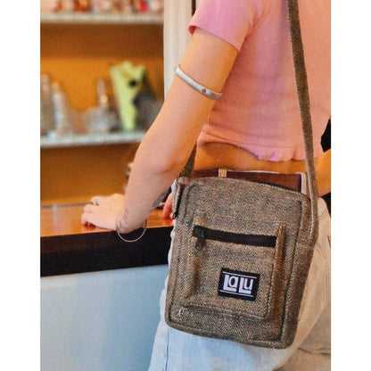 Ravi Moss Crossbody Bag | Organic Hemp and Cotton