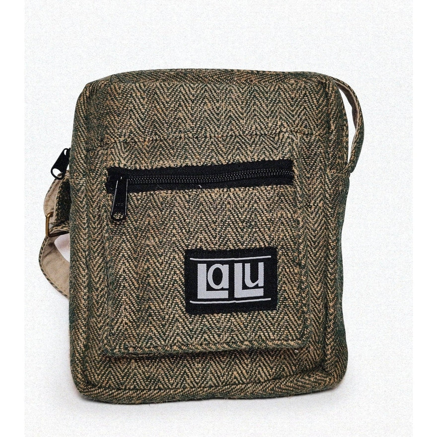 Ravi Moss Crossbody Bag | Organic Hemp and Cotton