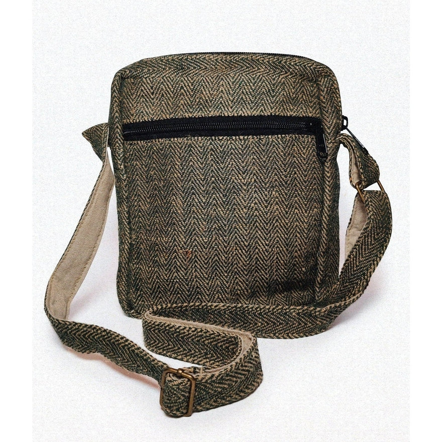 Ravi Moss Crossbody Bag | Organic Hemp and Cotton