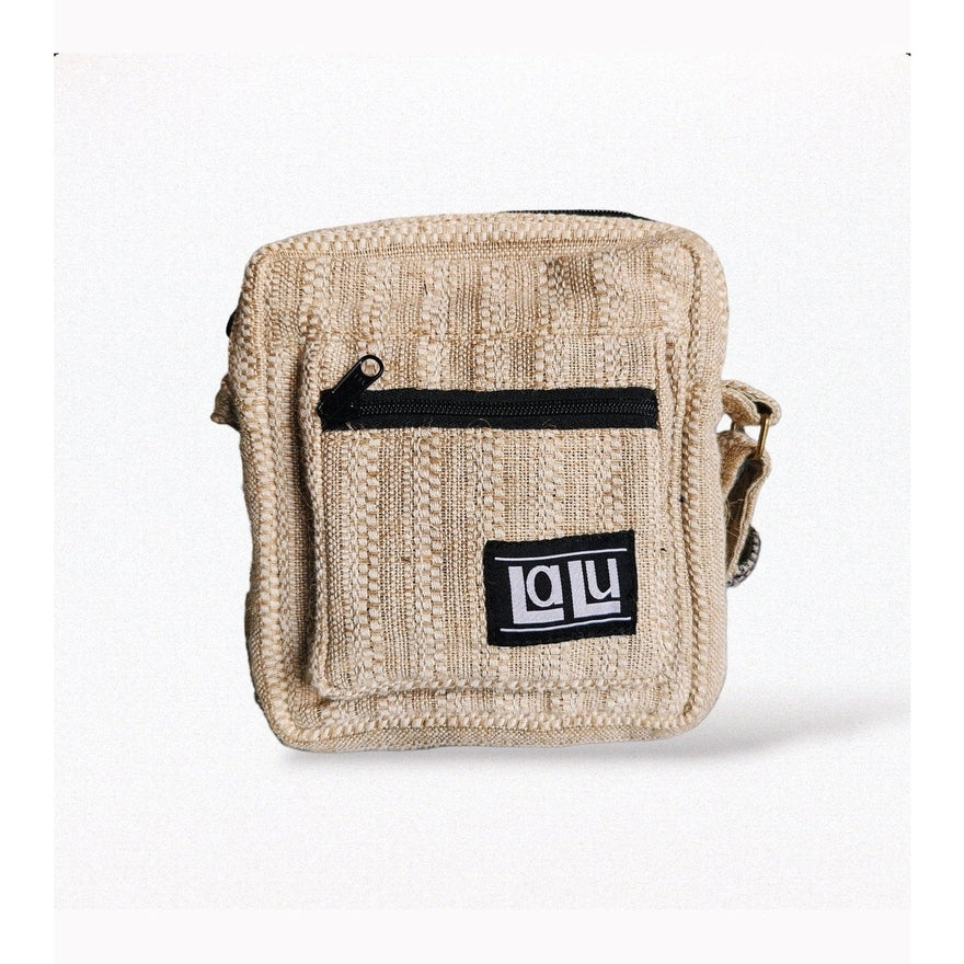 Ravi Natural Crossbody bag | Organic nettle and cotton