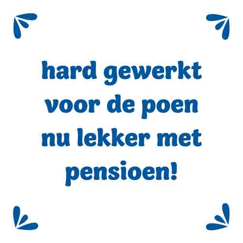 Tegeltje