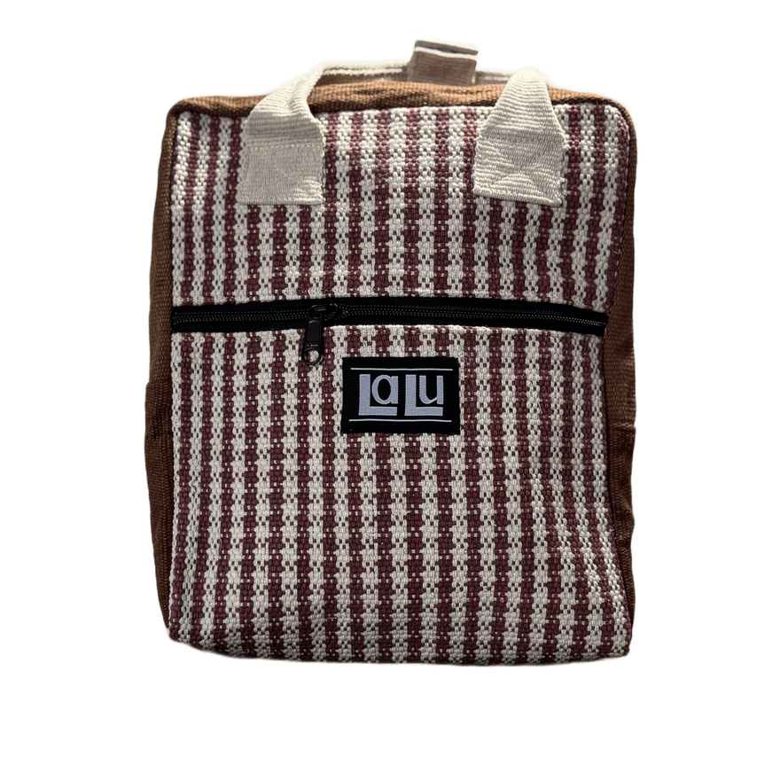 Ujala Brown Backpack | Organic cotton
