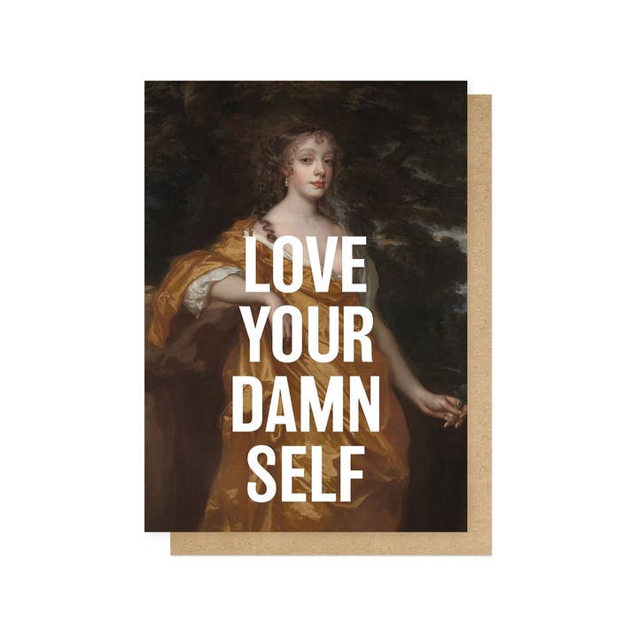 Kaart Love Your Damn Self