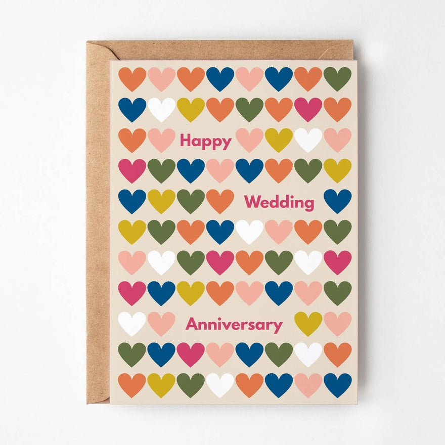 Kaart Wedding Anniversary