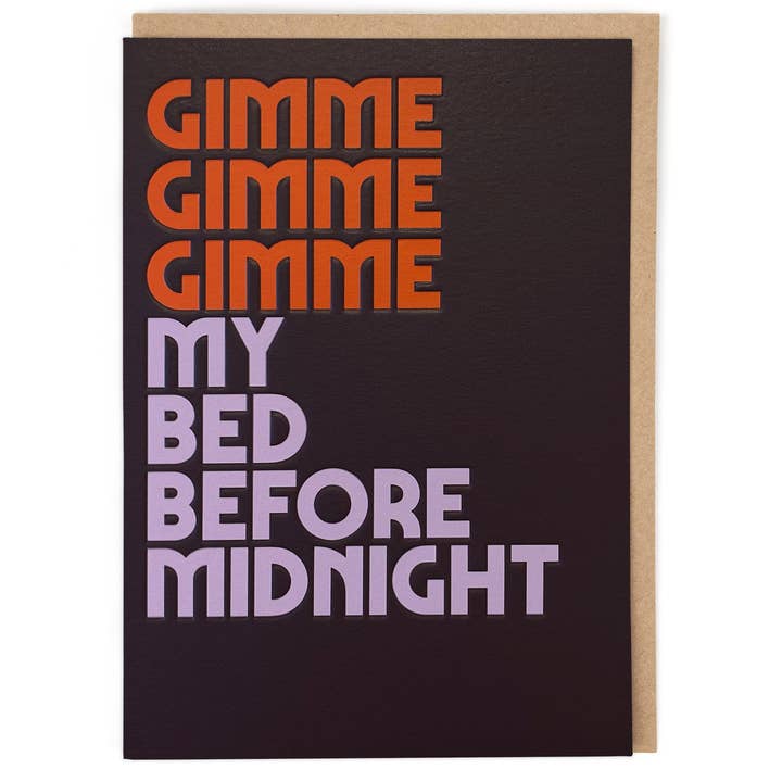 Kaart Gimme Gimme Gimme