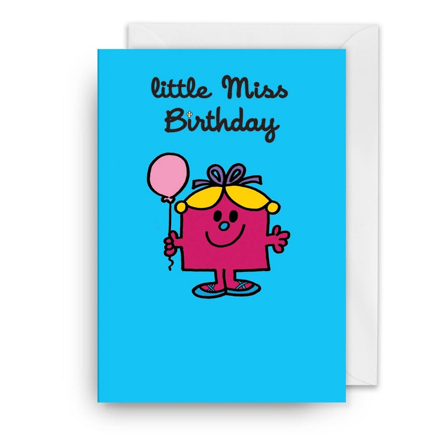 Kaart Little Miss Birthday