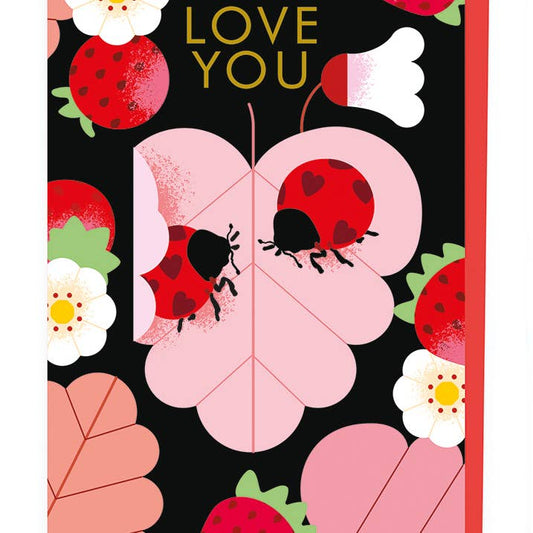 Carte Je t'aime | Coccine