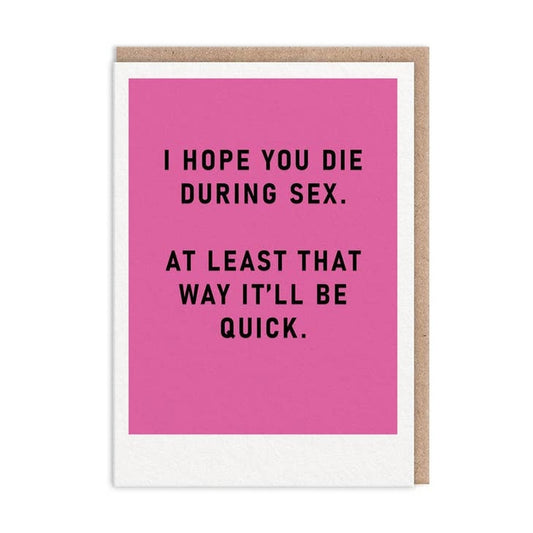 Carte qui tue le sexe