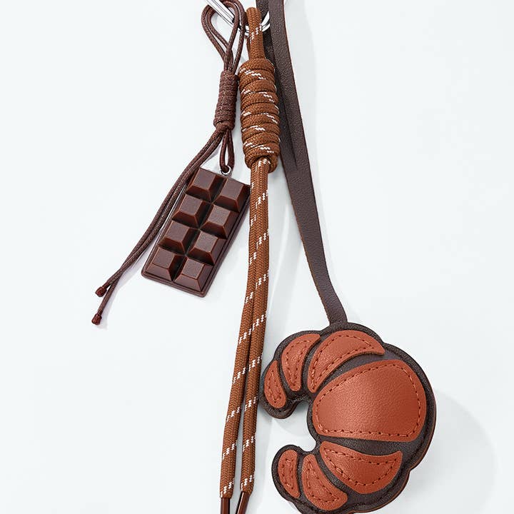 Croissant Bag Charm