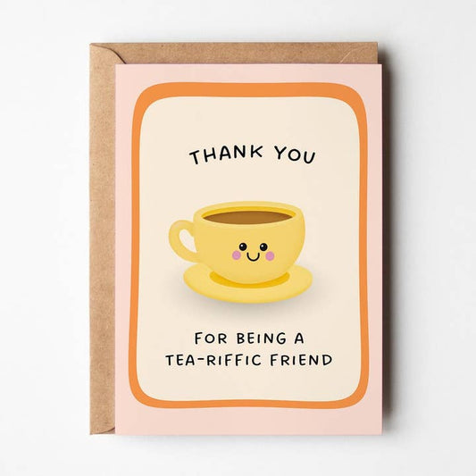 Kaart Tea-Riffic Friend