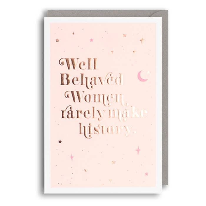 Kaart Well Behaved Women