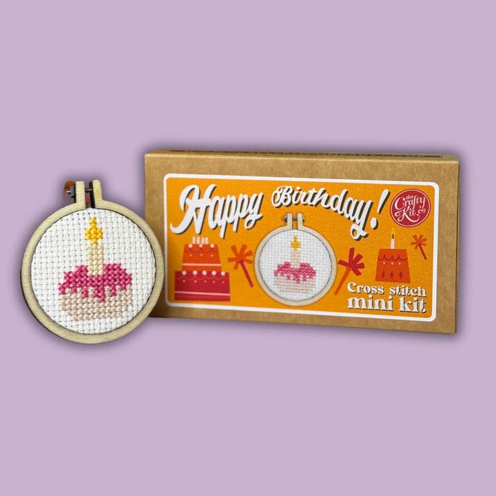 Mini Match Box Cross Stitch Kit