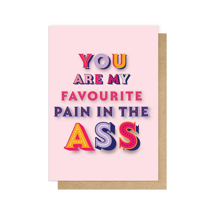 Kaart You Are My Favourite Pain