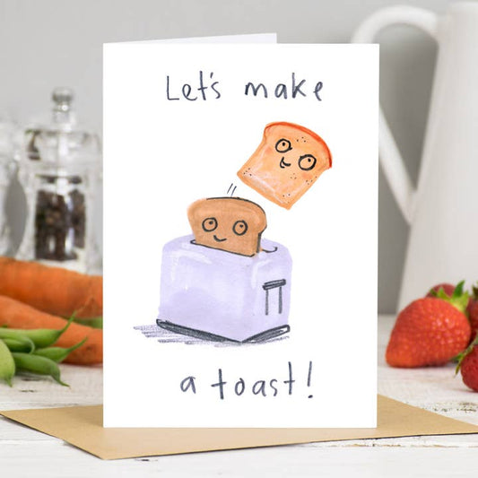 Carte faisons un toast