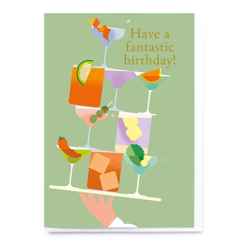Kaart Colourful Cocktails