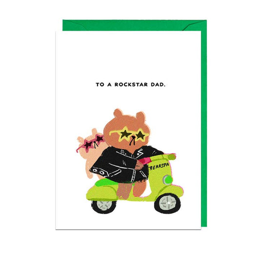Kaart Rockstar Dad