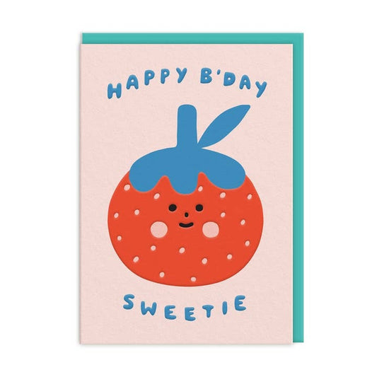 Kaart Happy B'Day Sweetie