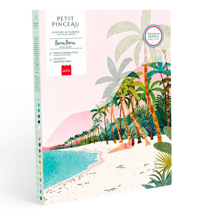 La peinture épicerie de la petite épicerie par chiffres