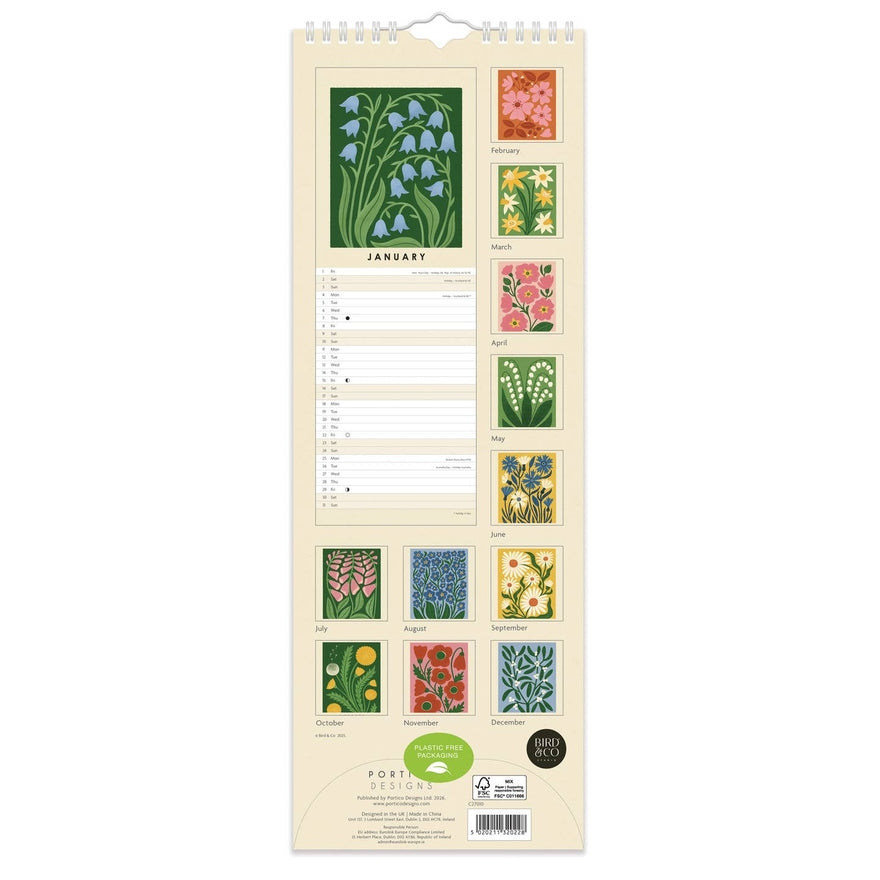 Bird & Co Wildflower 2027 Kalender