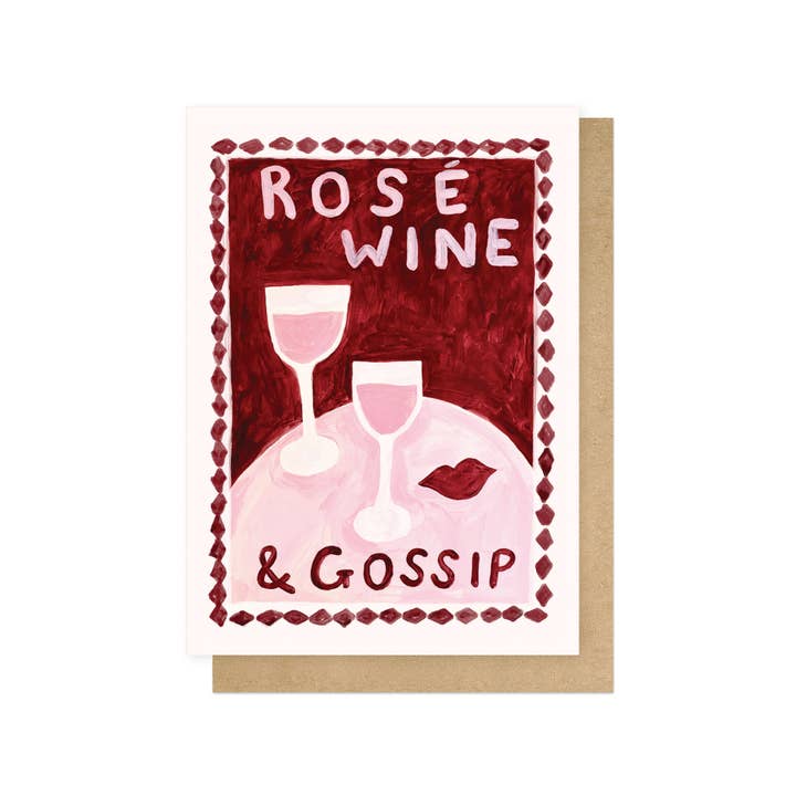 Kaart Rosé Wine & Gossip