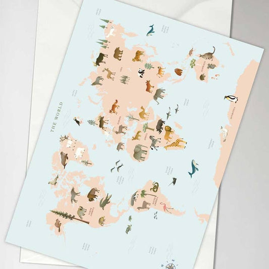 Carte Map Animal
