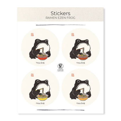 Ezen Frog Stickervel