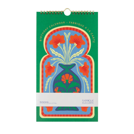 Verjaardagskalender Flower Vase