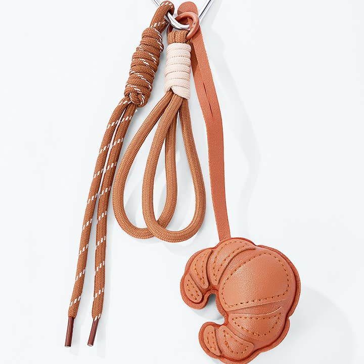 Croissant Bag Charm